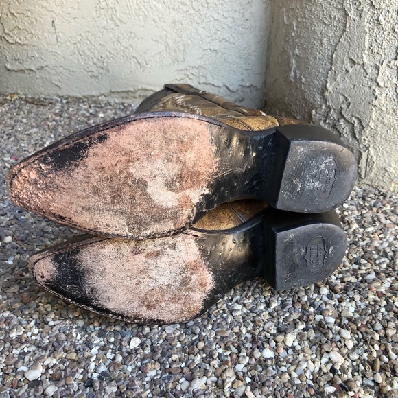 Nocona Distressed Cowboy Boots - Picture 8 of 11